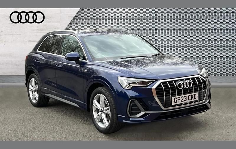 Used Audi Q3 S-Line 150 HP (110 kW) 2023 Blue SUV