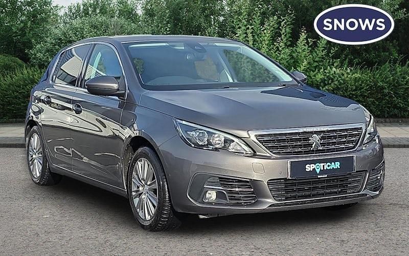 Used Peugeot 308 Allure 131 HP (96 kW) 2021 Grey Hatchback