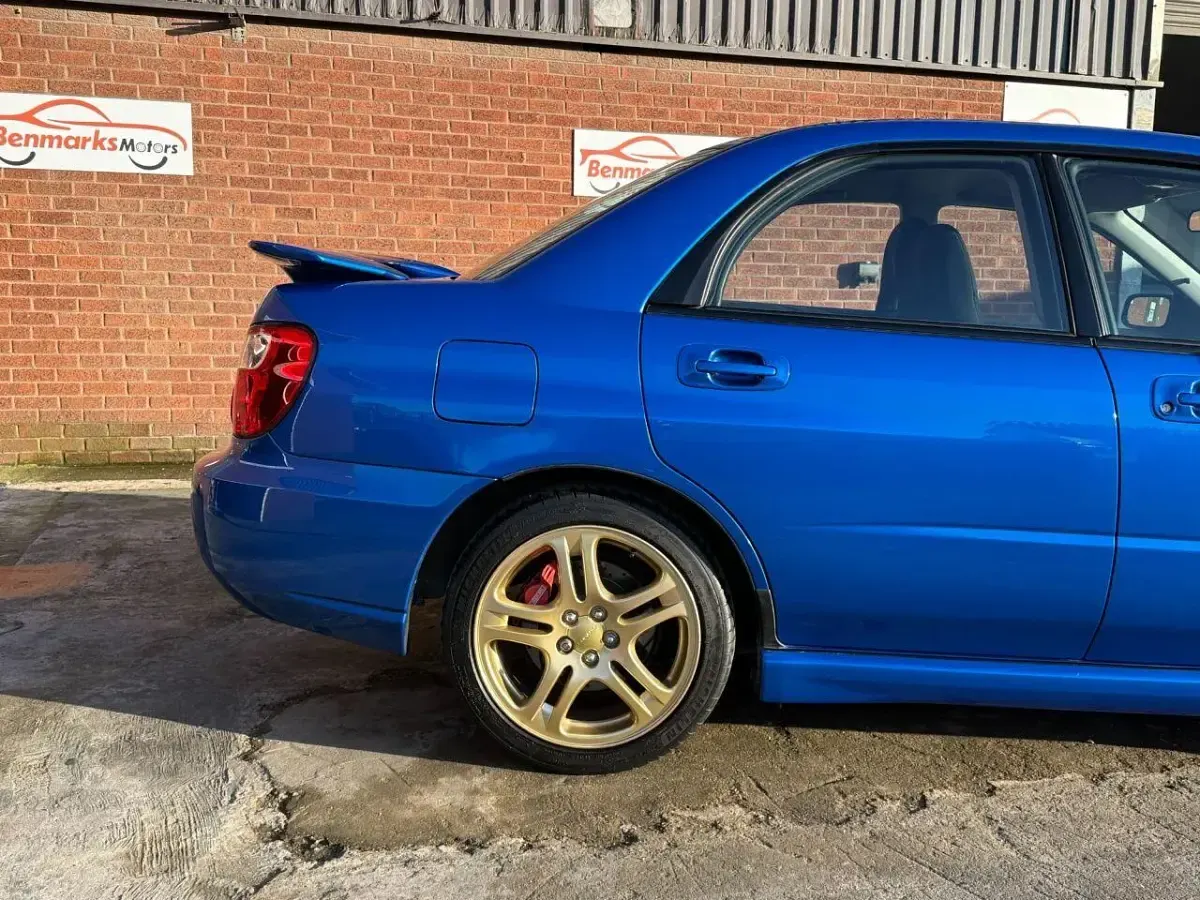 Used Subaru Impreza 221 HP (162 kW) 2005 Blue Sedan