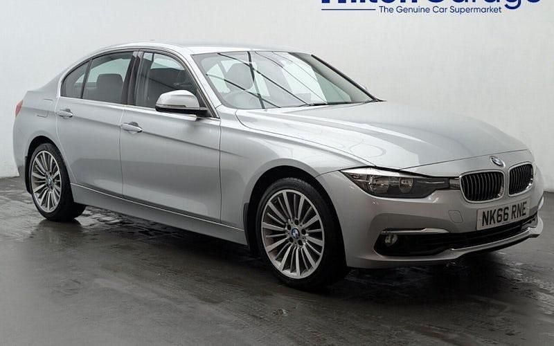 Used BMW 320 Luxury Line 184 HP (135 kW) 2016 Silver Sedan