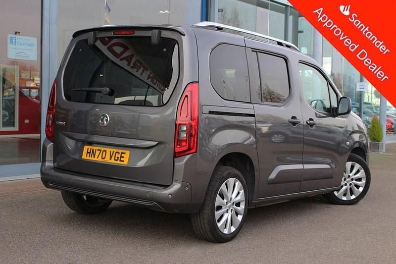 Used Vauxhall Combo Elite 130 HP (95 kW) 2020 Grey MPV