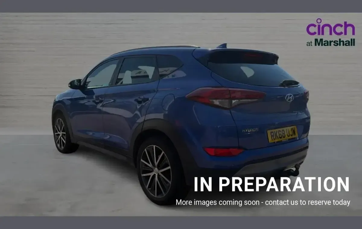 Used Hyundai Tucson GO! 174 HP (127 kW) 2018 Blue SUV