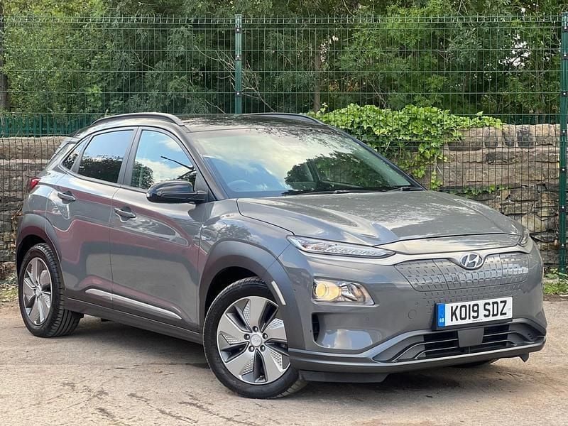 Grey Used 2019 Hyundai Kona Premium SUV | £12,650 (A bit pricey) - Image 1/4