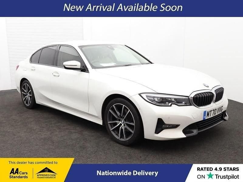 White Used 2020 BMW 320 Sport Line Sedan | £15,950 (Fair price) - Image 1/3