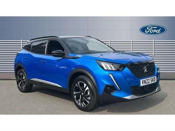 Blue Used 2022 Peugeot 2008 GTi SUV | £14,989 (Fair price) - Image 1/4