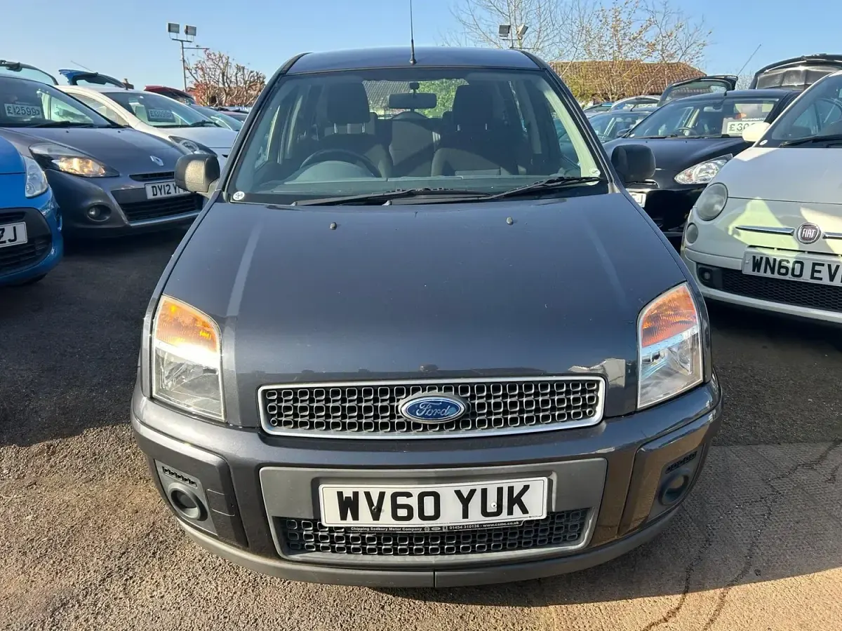 Used Ford Fusion Zetec 80 HP (58 kW) 2010 Grey Hatchback