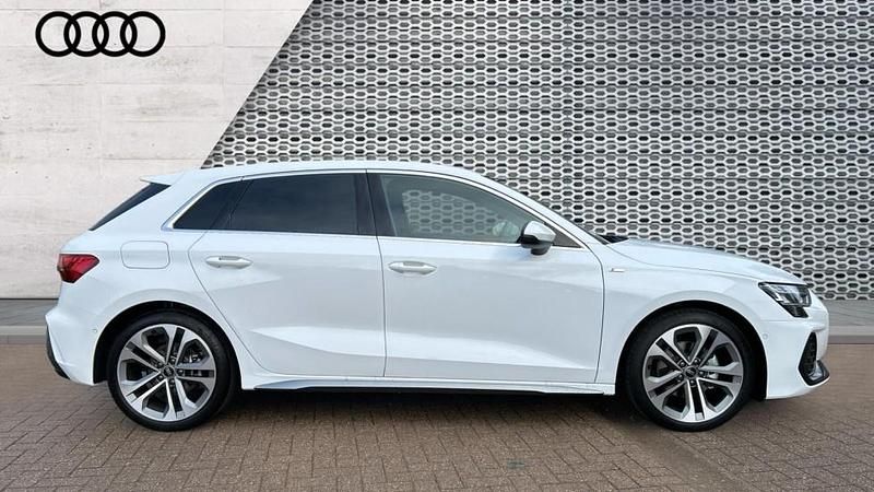 New Audi A3 S-Line 150 HP (110 kW) 2025 White