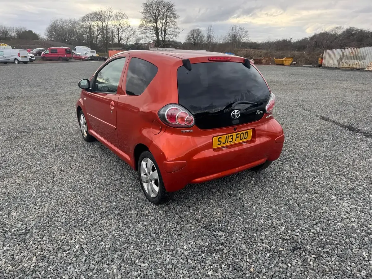 Used Toyota Aygo 2013 Orange Hatchback