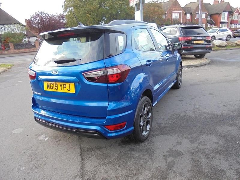 Used Ford Ecosport ST-Line 100 HP (73 kW) 2019 Blue SUV