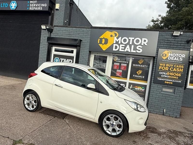 White Used 2014 Ford Ka Titanium Hatchback | £2,995 (Fair price) - Image 1/4