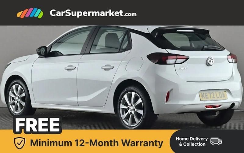 Used Vauxhall Corsa Design Edition 75 HP (55 kW) 2023 White Hatchback