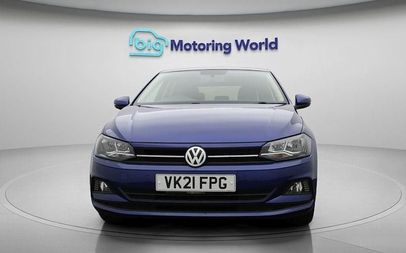 Used VW Polo Match 80 HP (58 kW) 2021 Blue Hatchback