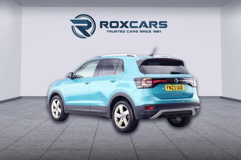 Used VW T-Cross SEL 110 HP (80 kW) 2023 Turquoise SUV