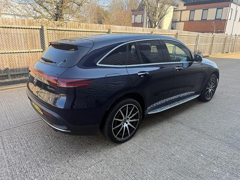 Used Mercedes EQC400 AMG line 300 kW (408 HP) 2022 Blue SUV