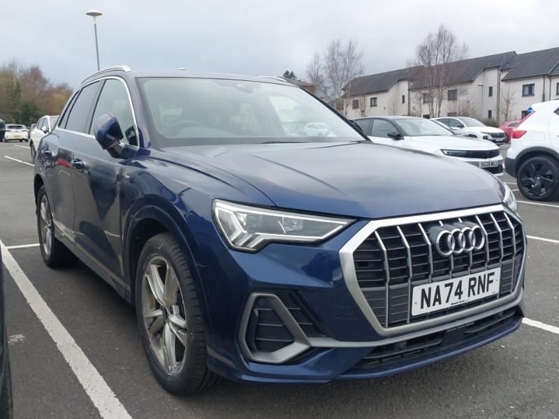 Used Audi Q3 S-Line 150 HP (110 kW) 2024 Blue SUV