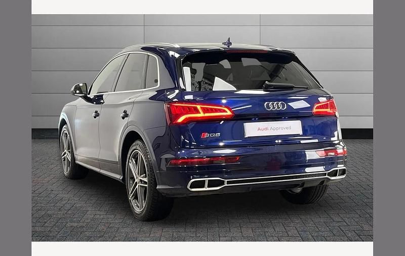 Used Audi SQ5 Design 347 HP (255 kW) 2020 Navarra blue SUV