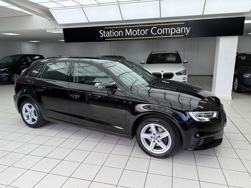 Used Audi A3 Sportback Design 150 HP (110 kW) 2017 Black Hatchback