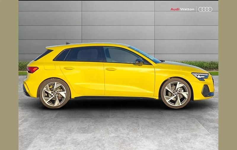 Used Audi A3 Black Edition 147 HP (108 kW) 2025 Yellow Hatchback