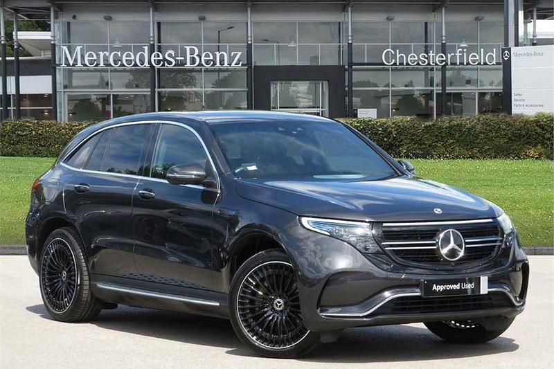 Grey Used 2022 Mercedes EQC400 AMG Line Premium Plus SUV | £29,350 (A bit pricey) - Image 1/4