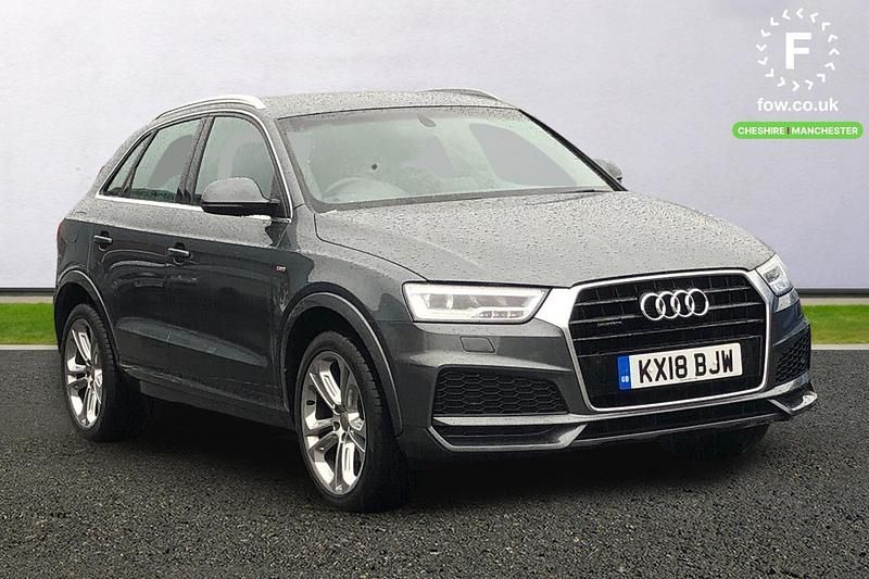 Used Audi Q3 S-Line 150 HP (110 kW) 2018 Grey SUV