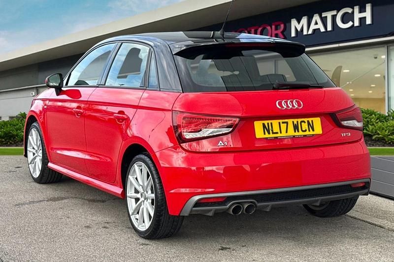 Used Audi A1 S-Line 150 HP (110 kW) 2017 Red Hatchback