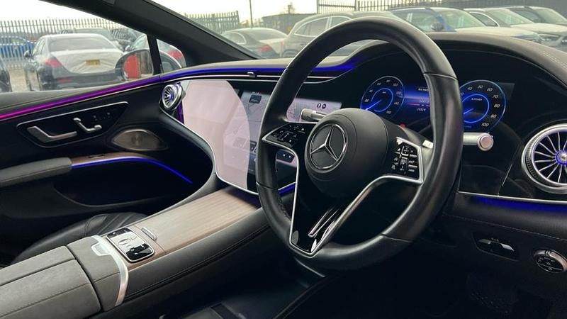 Used Mercedes EQS450+ Exclusive Luxury 244 kW (333 HP) 2023 Obsidian black metallic