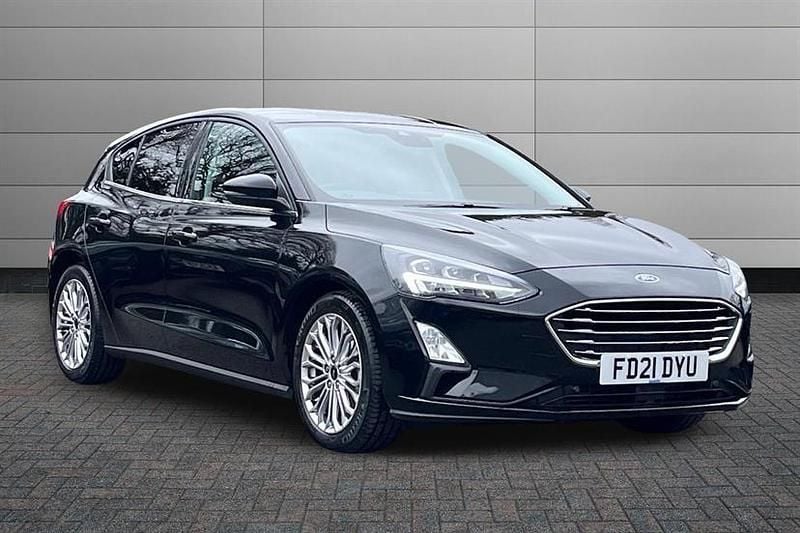 Used Ford Focus Titanium X 125 HP (91 kW) 2021 Agate black Hatchback