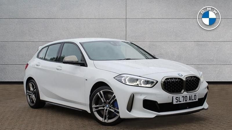 Used BMW M135 M Sport 302 HP (222 kW) 2020 White Hatchback