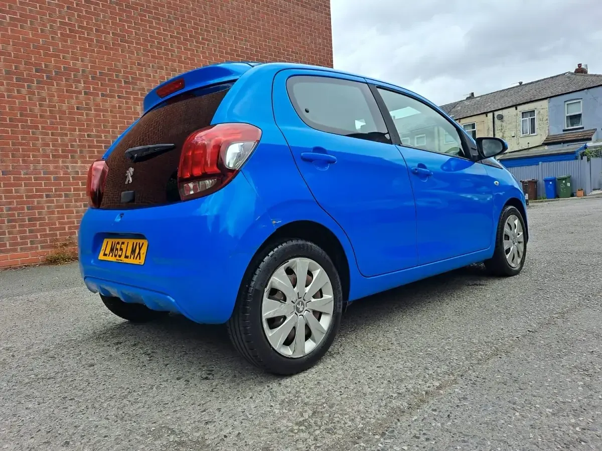 Used Peugeot 108 Active 2015 Blue Hatchback