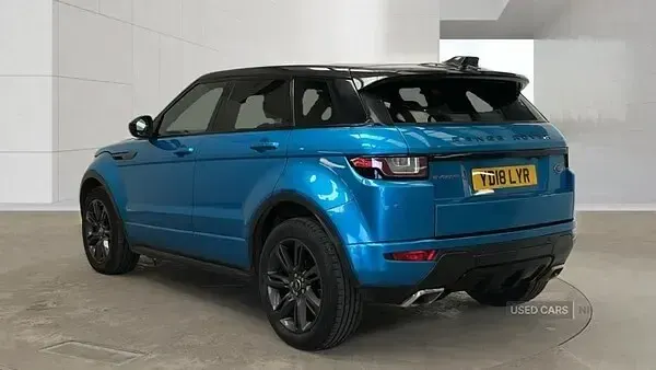 Used Land Rover Range Rover evoque Landmark 2018 Blue Estate