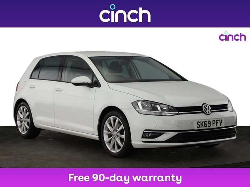 White Used 2019 VW Golf VII GT Hatchback | £13,799 (Fair price) - Image 1/3