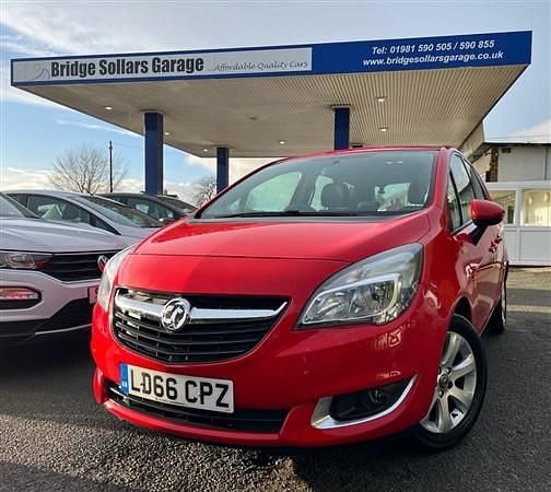 Red Used 2016 Vauxhall Meriva MPV | £5,595 (Fair price) - Image 1/1