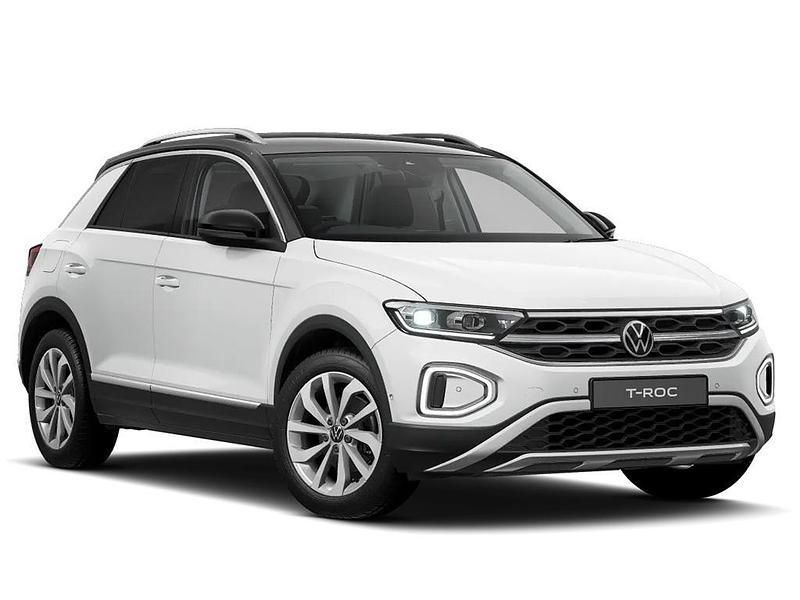 White New 2025 VW T-Roc Design SUV | £33,690 (Fair price) - Image 1/4