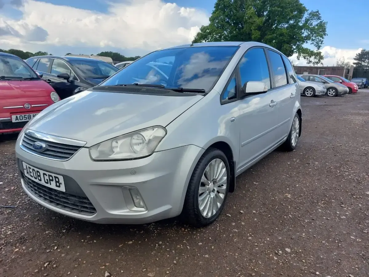 Käytetty Ford C-MAX Titanium 125 HP (91 kW) 2008 Hopea Tila-auto