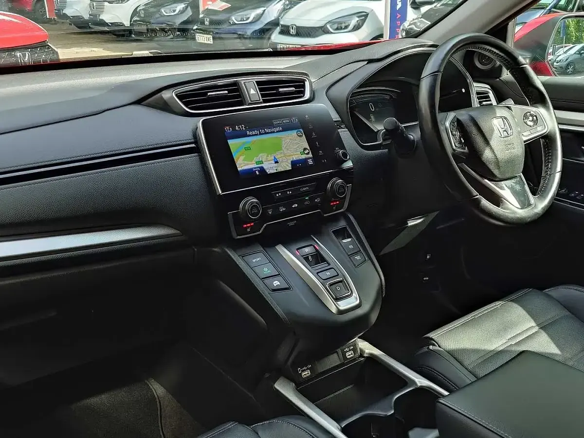 Used Honda CR-V Hybrid 184 HP (135 kW) 2022 Rallye red SUV