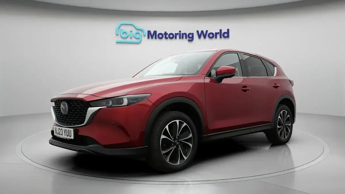 Gebraucht Mazda CX-5 Exclusive-Line 165 PS (121 kW) 2023 Rot SUV