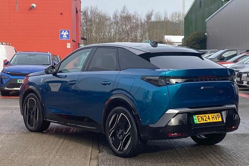 Used Peugeot e-3008 GTi 156 kW (213 HP) 2024 Blue SUV