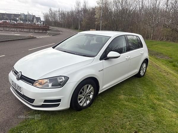 Used VW Golf VII 2016 White Hatchback