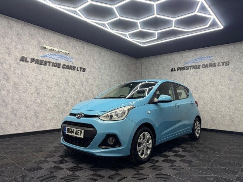 Blue Used 2014 Hyundai i10 SE Hatchback | £4,999 (Fair price) - Image 1/4