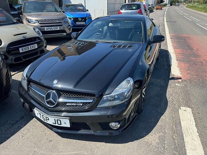 Used Mercedes SL63 AMG AMG 2008 Black Cabriolet