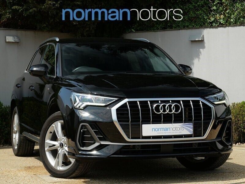 Black Used 2021 Audi Q3 S-Line SUV | £26,495 (Fair price) - Image 1/3