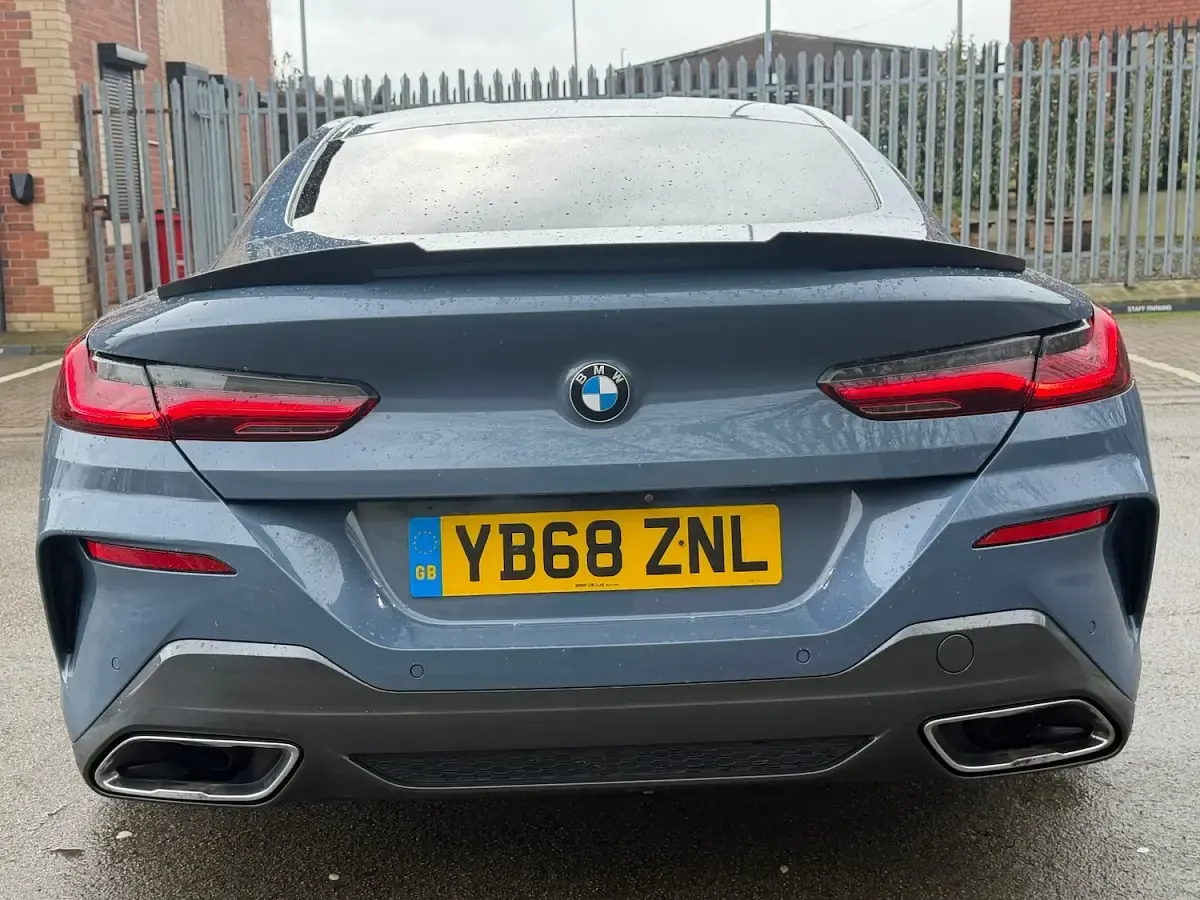 Used BMW 840 Coupé 2018 Blue Coupe