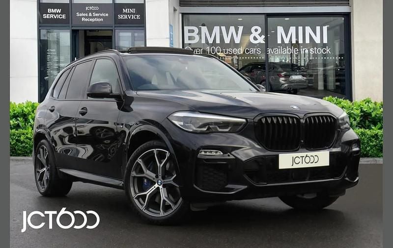 Black Used 2020 BMW X5 M Sport SUV | £40,790 (Fair price) - Image 1/4
