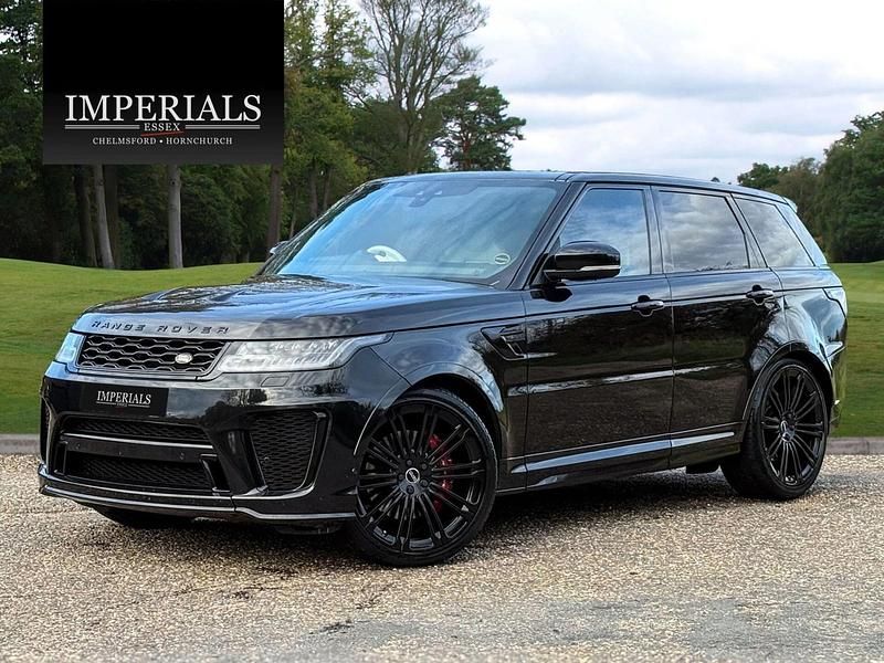 Used Land Rover Range Rover Sport SVR 575 HP (422 kW) 2018 Black SUV