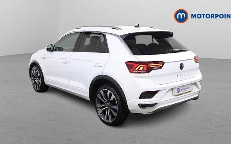Used VW T-Roc R-line 150 HP (110 kW) 2021 White SUV