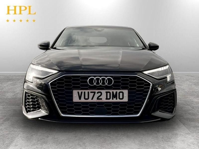 Used Audi A3 S-Line 110 HP (80 kW) 2022 Black Sedan