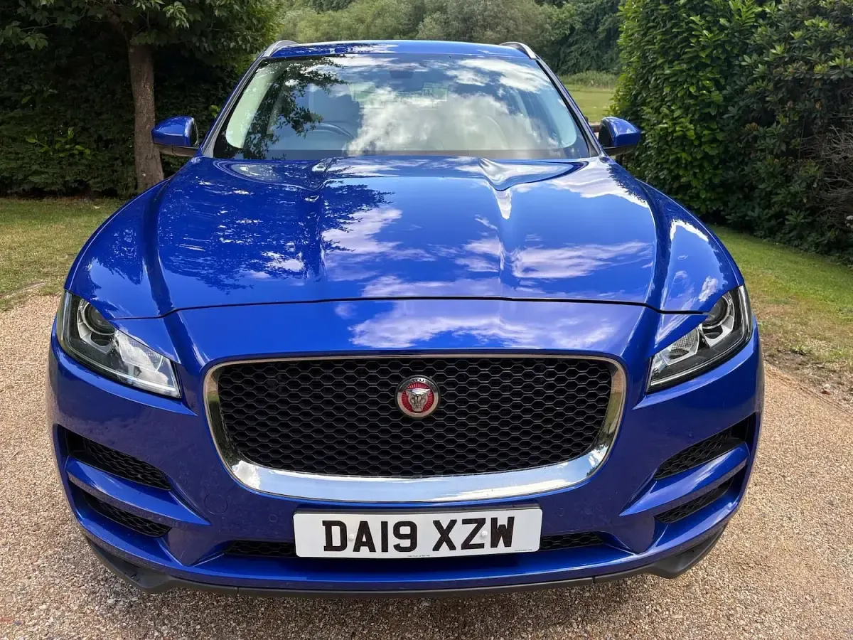 Used Jaguar F-Pace Prestige 180 HP (132 kW) 2019 Blue SUV