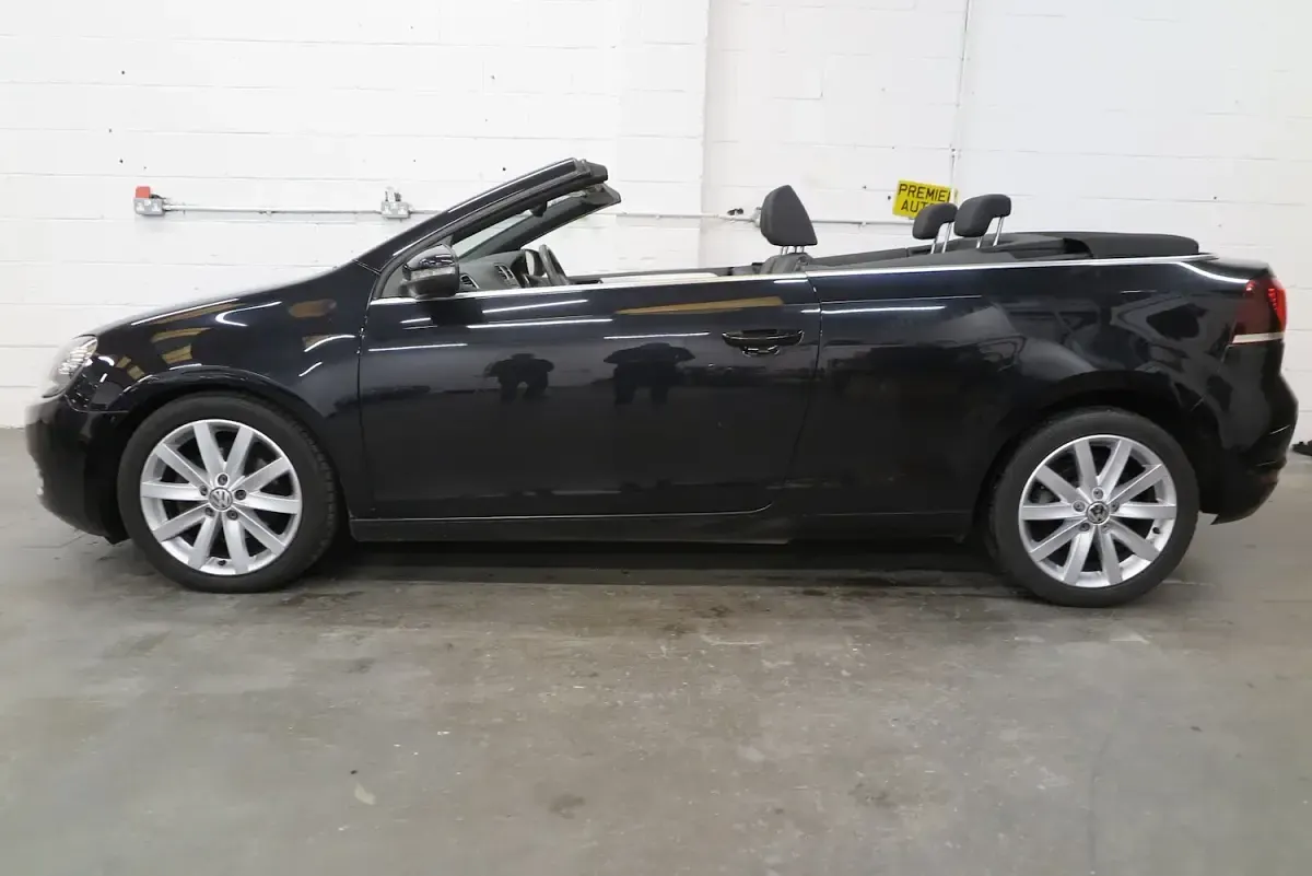 Used VW Golf Cabriolet S 105 HP (77 kW) 2012 Black Cabriolet