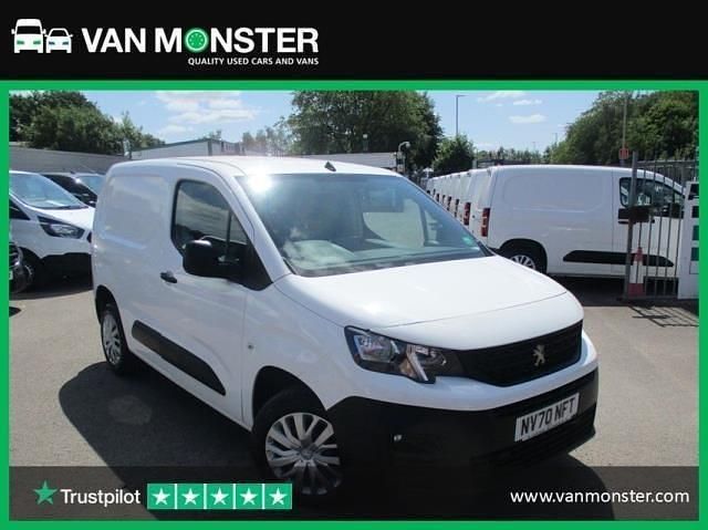 White Used 2021 Peugeot Partner MPV | £8,599 (Fair price) - Image 1/4