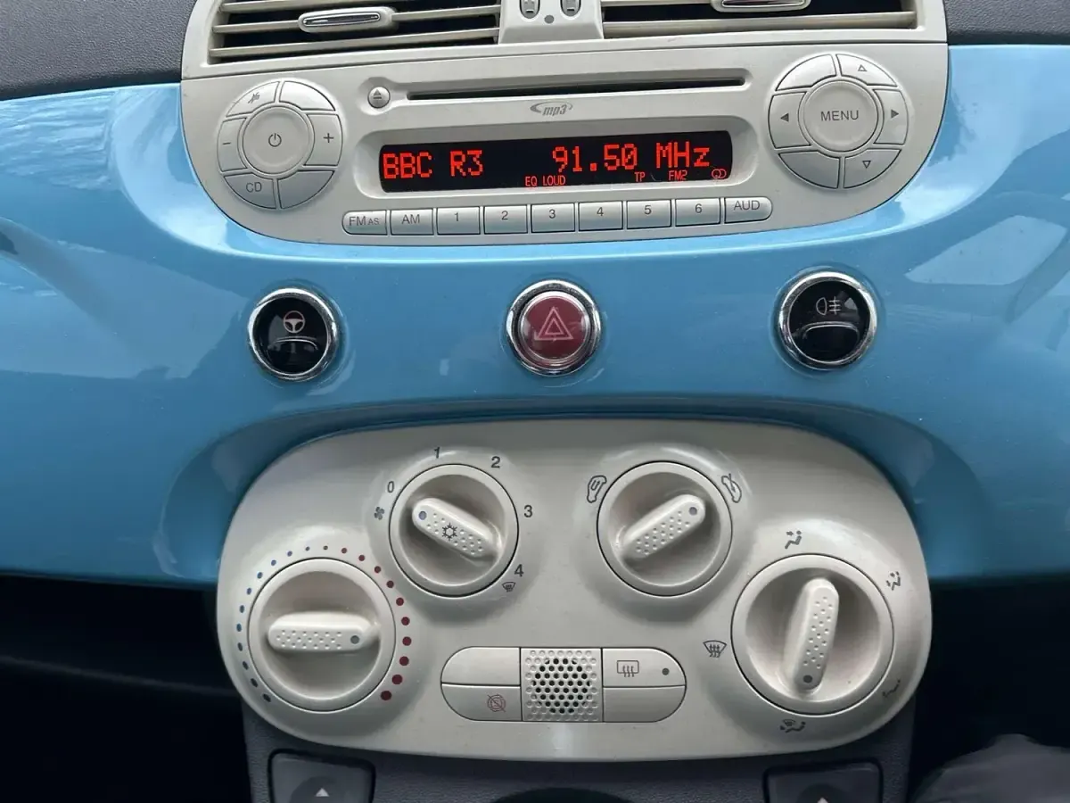 Used Fiat 500 S 69 HP (50 kW) 2013 Blue Hatchback